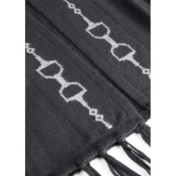 EQL Women's Bits & Fringe Cardigan - Black/Sterling -Tack Of The Day Store 694502 800 800