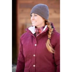 Kerrits Women's Winter Workhorse Barn Jacket - Sangria -Tack Of The Day Store 694627 800 800