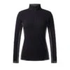 Kerrits Women's Stable Temp Merino Wool Quarter Zip Top - Black
