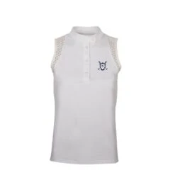 Horseware Women's Lola Sleeveless Polo - White