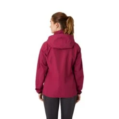 Horze Women's Stella Waterproof Shell Jacket - Anemone Dark Pink -Tack Of The Day Store 695452 800 800