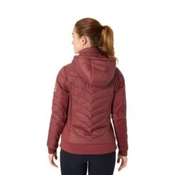 Horze Women's Shannon Light Padded Jacket - Smoked Paprika -Tack Of The Day Store 695621 800 800