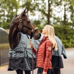 Horze Women's Shannon Light Padded Jacket - Smoked Paprika -Tack Of The Day Store 695625 800 800