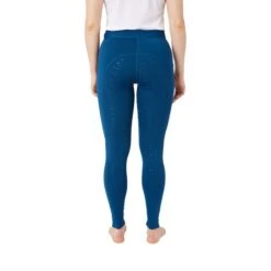 Horze Women's Maia Full Seat Tights - Opal Blue 7 Horze Women's Maia Full Seat Tights - Opal Blue -Tack Of The Day Store 695811 800 800