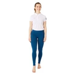 Horze Women's Maia Full Seat Tights - Opal Blue 8 Horze Women's Maia Full Seat Tights - Opal Blue -Tack Of The Day Store 695812 800 800