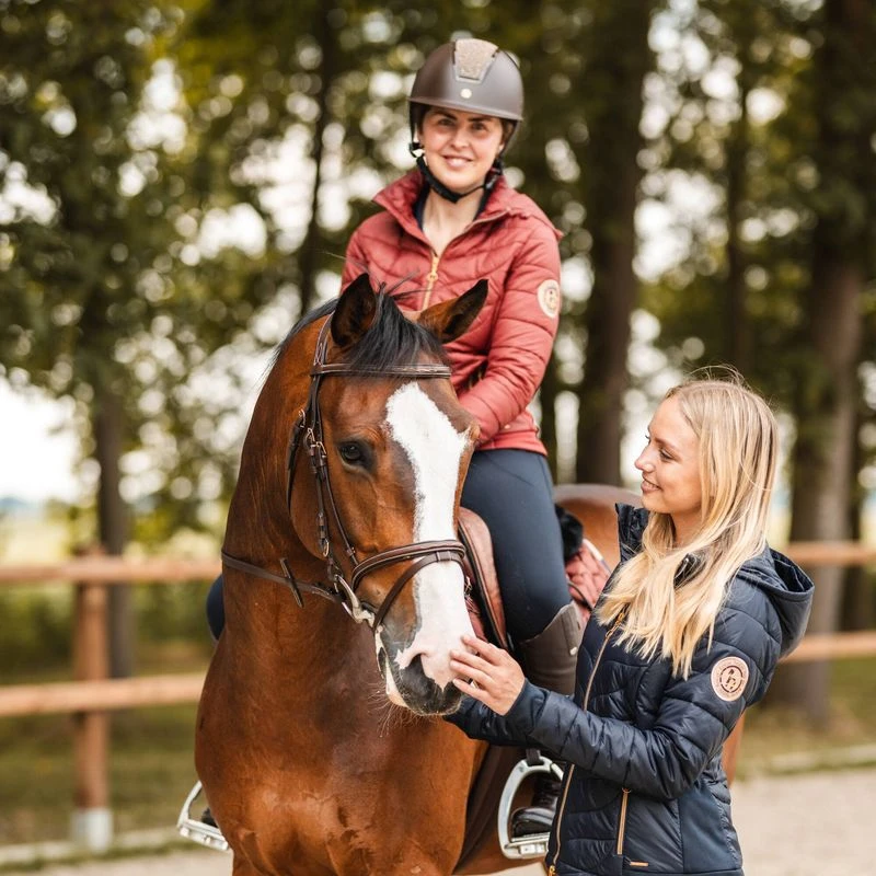 Horze Women's Mira Full Seat Breeches - Smoked Paprika 3 Horze Women's Mira Full Seat Breeches - Smoked Paprika - Image 3