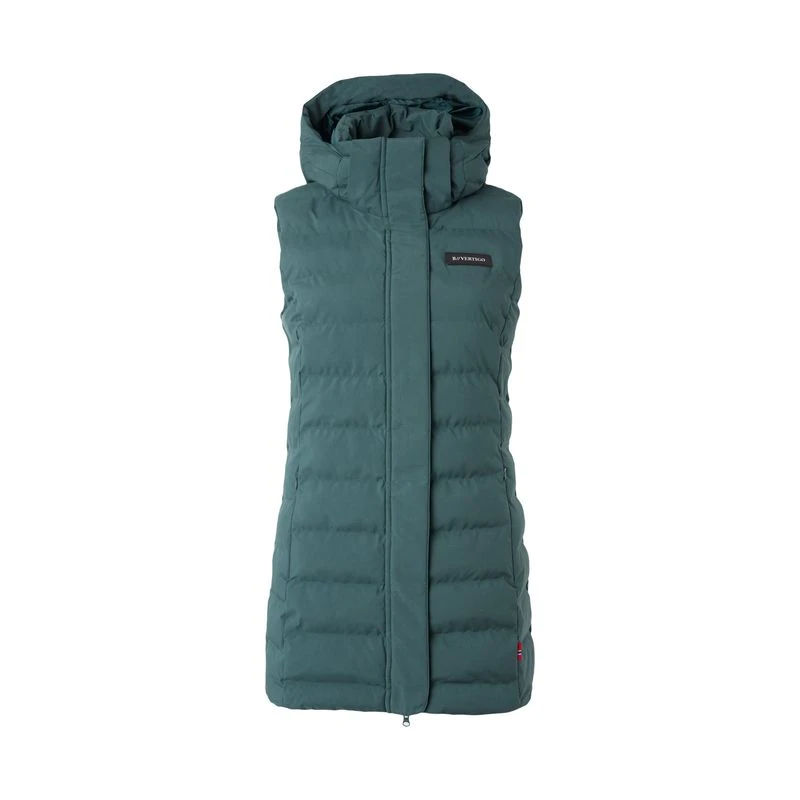 B Vertigo Women's Celeste Waterproof Vest - Jungle Green 1 B Vertigo Women's Celeste Waterproof Vest - Jungle Green