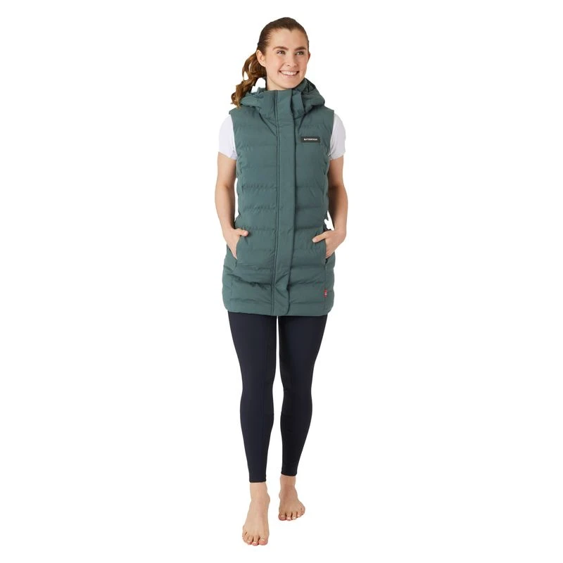 B Vertigo Women's Celeste Waterproof Vest - Jungle Green 2 B Vertigo Women's Celeste Waterproof Vest - Jungle Green - Image 2