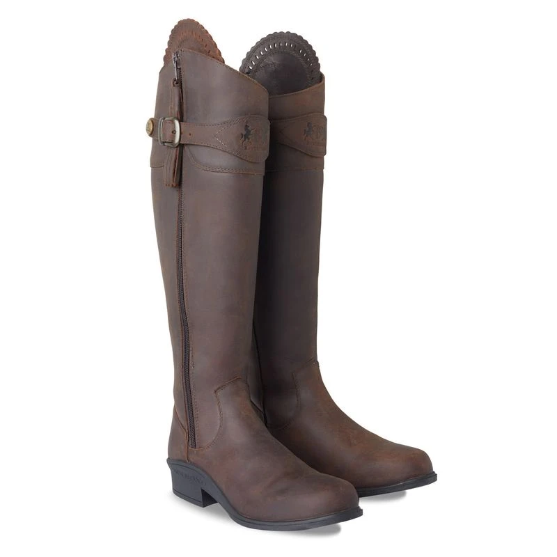 B Vertigo Women's Ashley Waterproof Tall Riding Boots - Brown 1 B Vertigo Women's Ashley Waterproof Tall Riding Boots - Brown