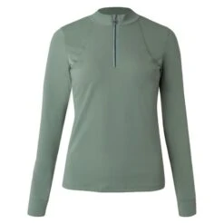 B Vertigo Women's Inez Technical Long Sleeve Shirt - Lily Pad