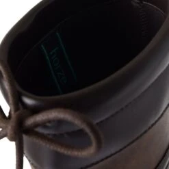 Horze Kids' Waterproof Country Tall Boots - Brown -Tack Of The Day Store 697804 800 800