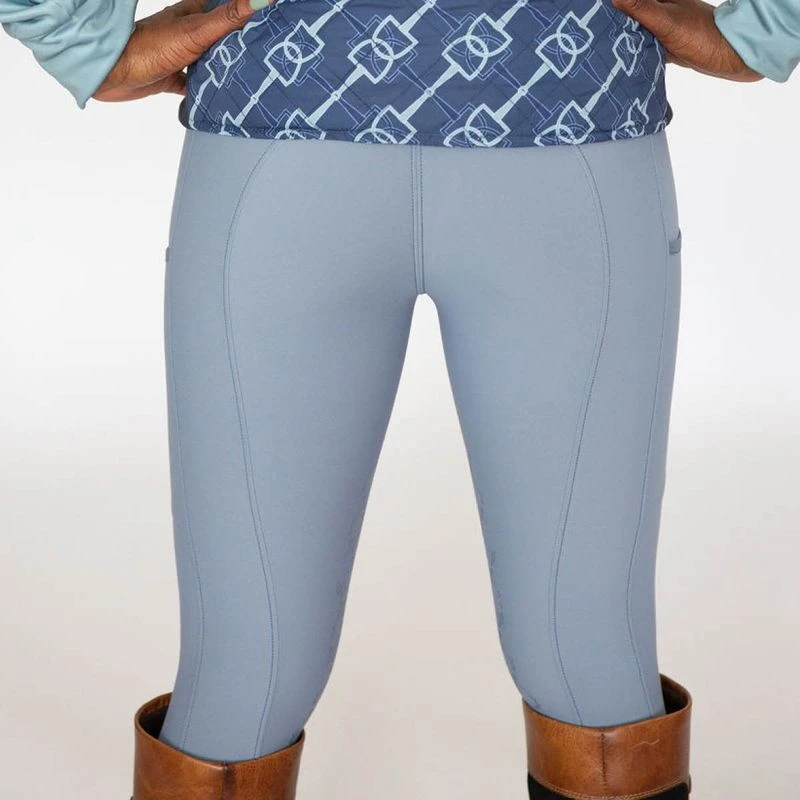 Romfh Women's Vida Full Grip Pull On Tights - Cool Grey 2 Romfh Women's Vida Full Grip Pull On Tights - Cool Grey - Image 2