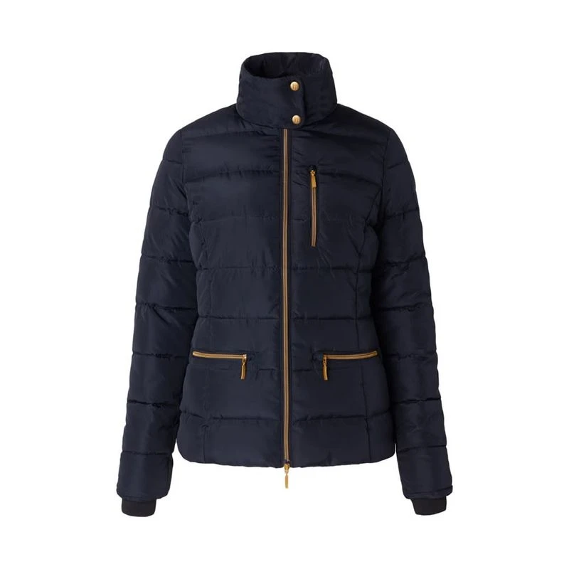 Horze Women's Kiara Padded Jacket - Dark Navy 1 Horze Women's Kiara Padded Jacket - Dark Navy