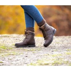 Shires Moretta Women's Ottavia Lace Country Boots - Brown -Tack Of The Day Store 699335 800 800