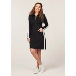 EQL Women's Ascent Ponte Tunic Dress - Black -Tack Of The Day Store 700357 800 800