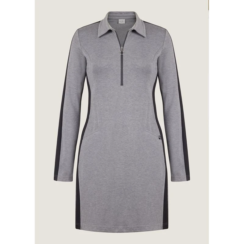 EQL Women's Ascent Ponte Tunic Dress - Charcoal Heather 1 EQL Women's Ascent Ponte Tunic Dress - Charcoal Heather