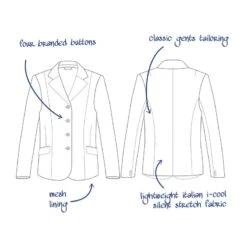 Tredstep Men's Solo Sport Coat - Black 9 Tredstep Men's Solo Sport Coat - Black -Tack Of The Day Store 703435 800 800