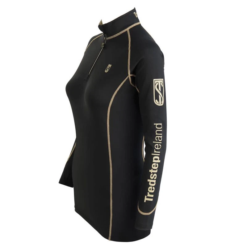 Tredstep Women's Futura Long Sleeve Sport Top - Black 1 Tredstep Women's Futura Long Sleeve Sport Top - Black