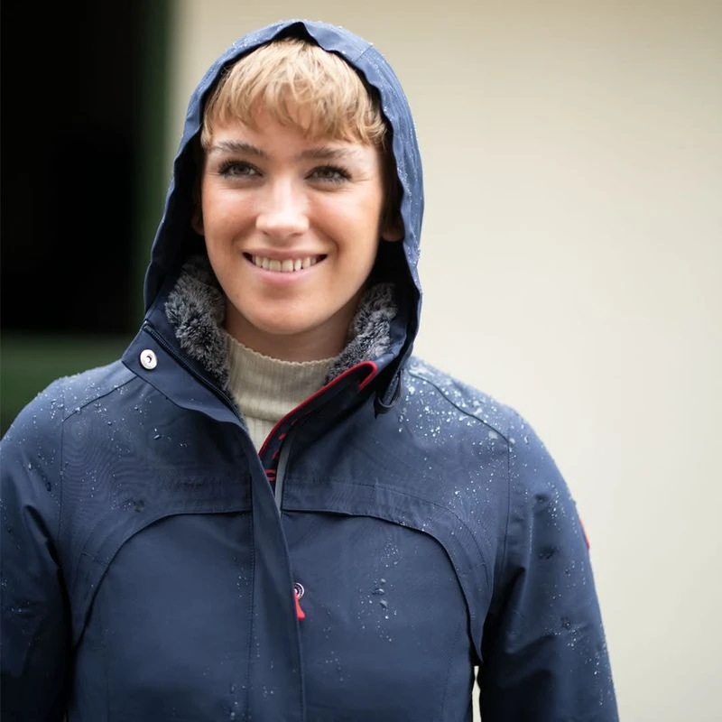 Tredstep Women's Hera Waterproof Jacket - Dark Navy 2 Tredstep Women's Hera Waterproof Jacket - Dark Navy - Image 2