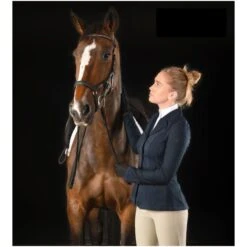 Tredstep Women's Solo Airlite Competition Coat - Navy -Tack Of The Day Store 703773 800 800