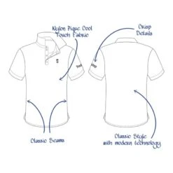 Tredstep Men's Performance Polo - Navy -Tack Of The Day Store 704802 800 800