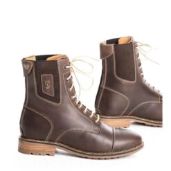 Tredstep Spirit II Lace Short Country Boot - Mahogany