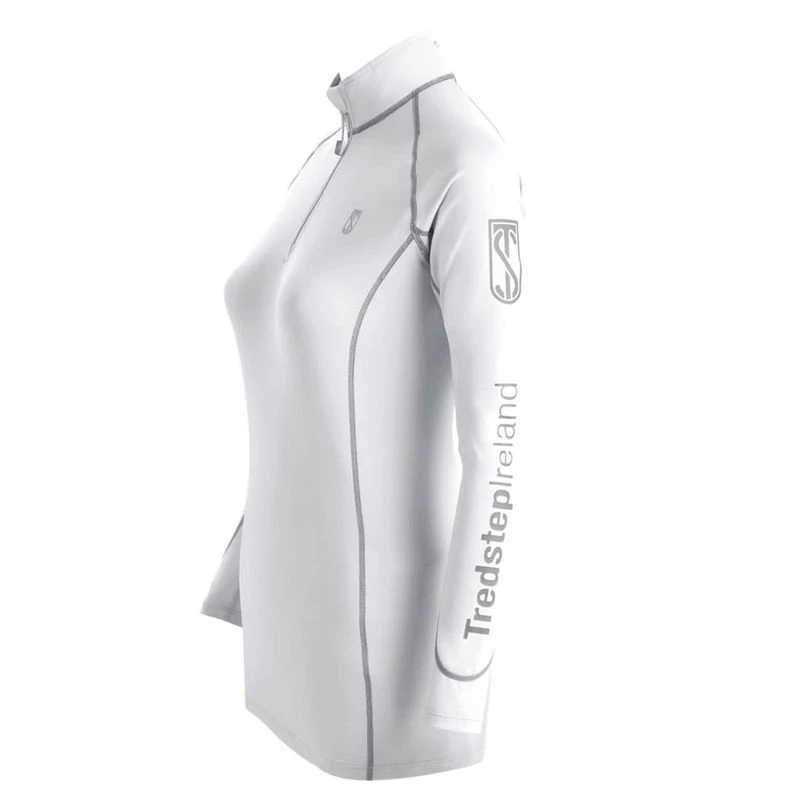 Tredstep Women's Futura Long Sleeve Sport Top - White 1 Tredstep Women's Futura Long Sleeve Sport Top - White