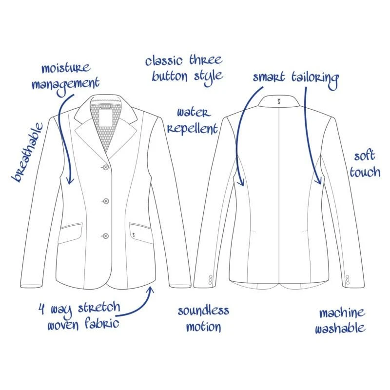 Tredstep Women's Style Jacket - Black 4 Tredstep Women's Style Jacket - Black - Image 4