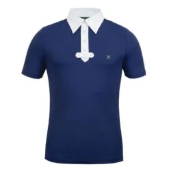 Tredstep Men's Short Sleeve Competition Shirt - Navy