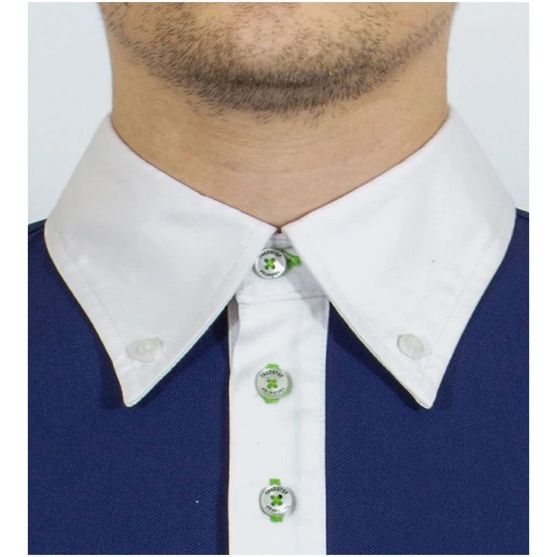 Tredstep Men's Short Sleeve Competition Shirt - Navy 2 Tredstep Men's Short Sleeve Competition Shirt - Navy - Image 2