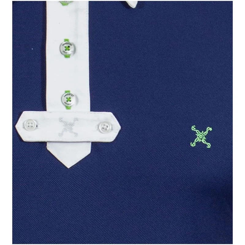 Tredstep Men's Short Sleeve Competition Shirt - Navy 3 Tredstep Men's Short Sleeve Competition Shirt - Navy - Image 3