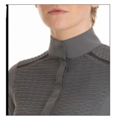 Tredstep Women's Solo Pearl Short Competition Sleeve - Lunar Grey -Tack Of The Day Store 706930 800 800