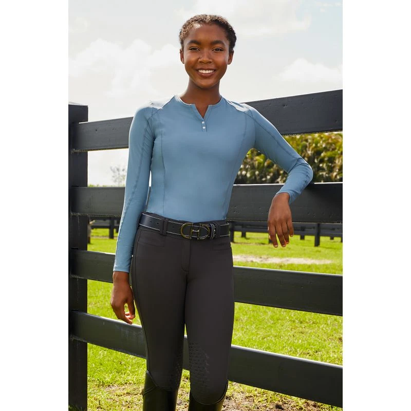 RJ Classics Women's Zoey Tech Long Sleeve Shirt - Faded Denim 3 RJ Classics Women's Zoey Tech Long Sleeve Shirt - Faded Denim - Image 3