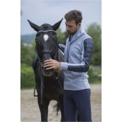 Cavalliera Men's Don Equestrian Hoody - Grey Melange/Navy Blue 5 Cavalliera Men's Don Equestrian Hoody - Grey Melange/Navy Blue -Tack Of The Day Store 712620 800 800
