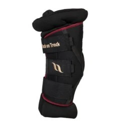 Back On Track Royal Padded Hock Boots Deluxe - Wine