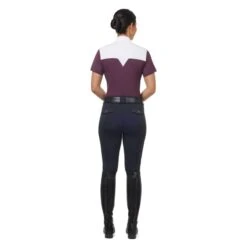 Kerrits Women's Affinity Short Sleeve Show Shirt - Vineyard -Tack Of The Day Store 750724 800 800