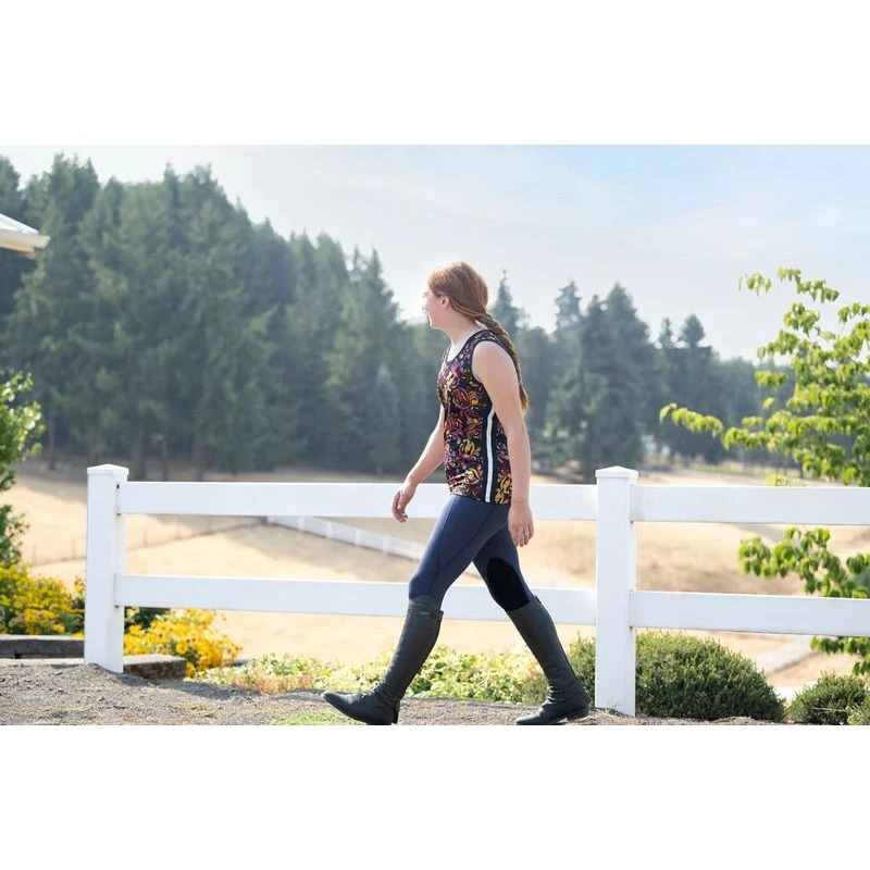 Kerrits Women's Performance Knee Patch Pocket Tights - Nightsky 6 Kerrits Women's Performance Knee Patch Pocket Tights - Nightsky - Image 6