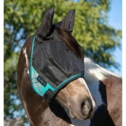 Kensington Uviator Catch Mask W/Ears And Forelock - Atlantis