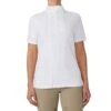 Ovation Women's Elegance Grace Short Sleeve Show Shirt - White