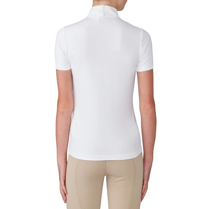 Ovation Kids' Glamour Short Sleeve Show Shirt - White 2 Ovation Kids' Glamour Short Sleeve Show Shirt - White - Image 2