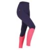 Shires Aubrion Women's Rhythm Mesh Riding Tights - Navy