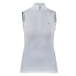 Shires Aubrion Women's Newbel Sleeveless Show Shirt - White