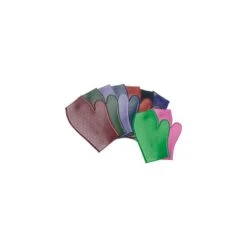 Equi-Essentials EcoPure Rubber Grooming Mitt - Raspberry