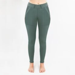Irideon Women's Radiant Half Seat Utility Tights - Moss