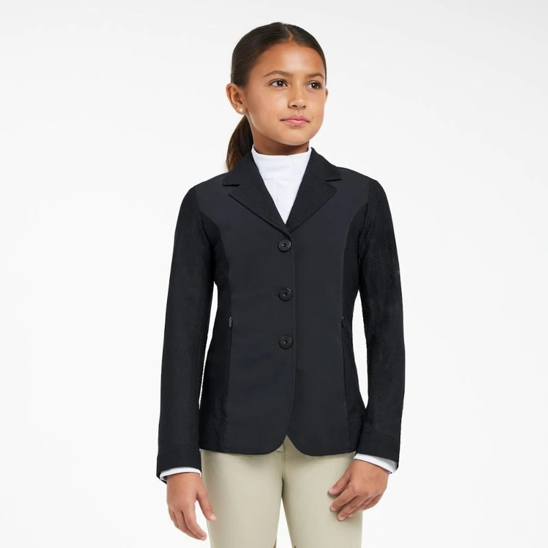 RJ Classics Kids' Harmony Jr 2.0 Show Coat - Black 1 RJ Classics Kids' Harmony Jr 2.0 Show Coat - Black