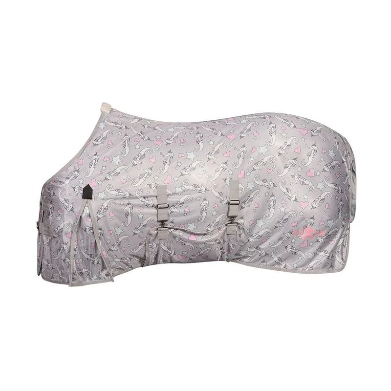 Saxon Mesh W/Gusset Belly Wrap Standard Neck - Sea Unicorn Print 2 Saxon Mesh W/Gusset Belly Wrap Standard Neck - Sea Unicorn Print - Image 2