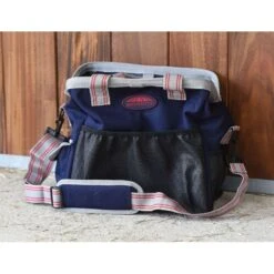 Weatherbeeta Grooming Tote Bag - Navy/Silver/Red -Tack Of The Day Store 776049 800 800