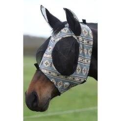 Weatherbeeta Deluxe Stretch Bug Eye Saver W/Ears - Navajo Print