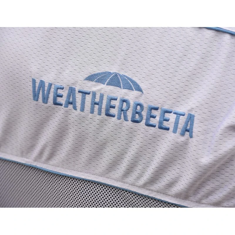 Weatherbeeta Air-Tec Cooler Standard Neck - White/Blue 5 Weatherbeeta Air-Tec Cooler Standard Neck - White/Blue - Image 5
