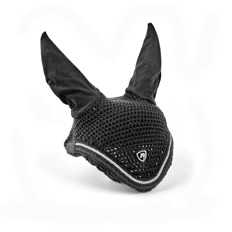 Shires ARMA Ear Bonnet - Black 1 Shires ARMA Ear Bonnet - Black